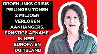 🔴Crisis Groene Partij  Peilingen tonen 2 miljoen verloren aanhangers [upl. by Eelaroc]