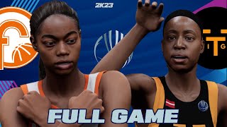 ▶️ Beretta Famila Schio v TTT Riga  Full Game  Euroleague Women 2K23 AllTime Roster [upl. by Mateo]