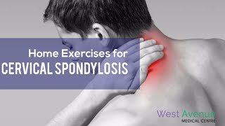 Neck Exercises for Cervical Spondylitis explained  West Avenue Medical centre [upl. by Rise]