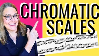 🎹 Piano Technique How to Improve YOUR Piano Chromatic Scales [upl. by Eirahcaz322]