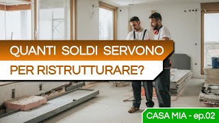 QUANTO COSTA RISTRUTTURARE CASA Conviene grazie ai BONUS  Casa Mia  ep02 [upl. by Yniattirb]