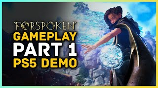 Forspoken Gameplay Demo Walkthrough Part 1  New Abilities Boss Battle amp More [upl. by Ahsiekal]