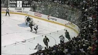 Minnesota Wild vs Colorado Avalanche 2003 Game 7 Overtime [upl. by Sudderth]