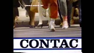 1984 Contac quotWe keep America on its feetquot TV Commercial [upl. by Rasaec]