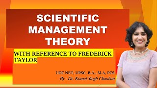 SCIENTIFIC MANAGEMENT THEORY I THEORIES OF ORGANIZATION I Taylorism [upl. by Atteuqehs]