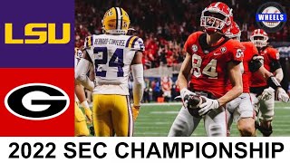 1 Georgia vs 14 LSU Highlights  SEC Championship Game  2022 College Football Highlights [upl. by Llertnod158]