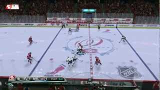 NHL 2K10 online Daflyboys LIGHTNING vs Dj Neo CANADIENS 1080p [upl. by Naols]