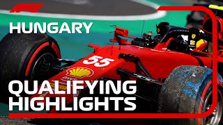 Qualifying Highlights  2021 Hungarian Grand Prix [upl. by Epps]