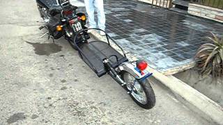 TRAILER MONORUEDA PARA MOTO [upl. by Aicirtak]