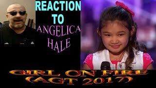 Angelica Hale  Burning Down AGT with GIRL ON FIRE Americas Got Talent  Reaction [upl. by Lucey]