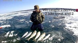 Fishing and Playing on Keweenaw Bay [upl. by Rese421]