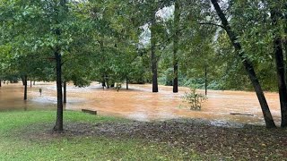 City of Lilburn responds to major flooding from Helene [upl. by Luhem915]