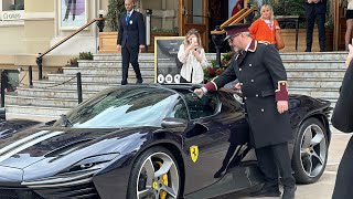 CARSPOTTING IN MONACO MARCH 2023 billionaires supercars luxurycars ferrari lamborghini [upl. by Ethbinium13]