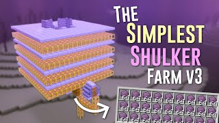 Minecraft Fast amp Simple Shulker Farm  Java 117  121  by Balllight amp The Archivists [upl. by Anabelle]