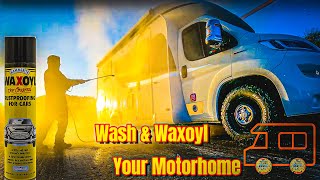 Wash amp waxoyl your motorhome chassis [upl. by Fairlie]