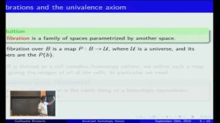 Invariant homotopy theory in the univalent foundations  Guillaume Brunerie [upl. by Einnahc]