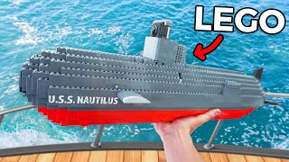 I Built a LEGO Submarine [upl. by Dlorad]