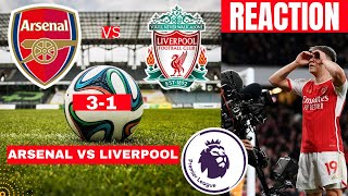 Arsenal vs Liverpool 31 Live Stream Premier League EPL Football Match 2024 Score Highlights Gunners [upl. by Enoved]