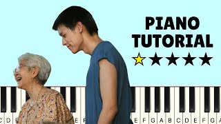 EASY How to Make Millions Before Grandma Dies OST  Piano Tutorial Synthesia  Sheets [upl. by Ajnin]