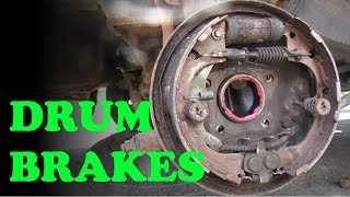 How Drum Brakes Work [upl. by Esenaj]