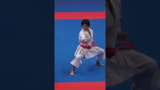 Karate Kata Chibana No Kushanku By Ono Maho Part 3 shorts wkf karate short shortvideo [upl. by Ot]