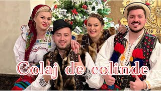 Colinde Românești de Crăciun  COLAJ 2024  Sărbători Fericite 🎄 [upl. by Schick]