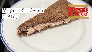 Virginia Sandwich 1916 on Sandwiches of History [upl. by Akilegna]