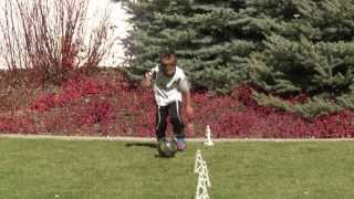 Basic Youth Soccer Drills  Dribbling 2 [upl. by Assirrem945]