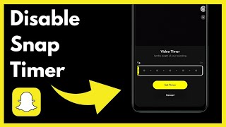 How To Turn Off Timer On Snapchat  Simple And Easy 2024 [upl. by Dnomasor]