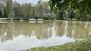 Velka voda 2024  Libhošť Závišice Sedlnice Studénka a Bartošovice [upl. by Enyalaj]