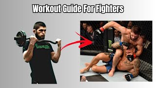 How to workout as an MMA fighters workout plan for MMA fighters [upl. by Annirtak]