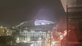 Tropicana Field Damage  Hurricane Milton [upl. by Sosna]