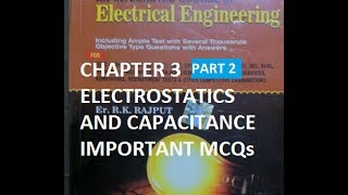 ELECTROSTATICS AND CAPACITANCE  RK RAJPUT IMPORTANT MCQs  PART 2 [upl. by Veronique398]