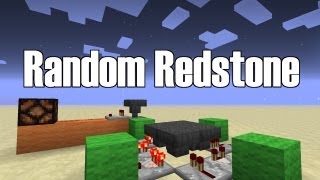 Minecraft Random Redstone Clock  Pulse [upl. by Domph]