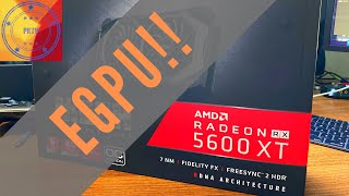 Radeon 5600 XT with eGPU [upl. by Viking]