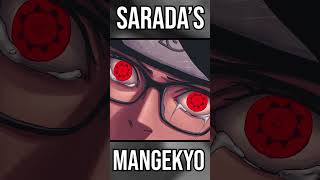 The Truth Behind Saradas Mangekyō Ability Revealed [upl. by Crespi430]