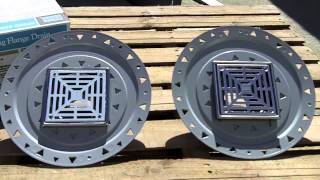 The Difference Between Laticrete Bonding Flange Drains Standard vs Low Profile [upl. by Ingrid]