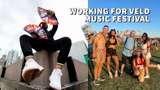 Working at Veld Music Festival 2022 in Toronto [upl. by Anaujat286]