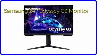 REVIEW 2024 Samsung 24quot Odyssey G3 Monitor ESSENTIAL details [upl. by Ronnica]