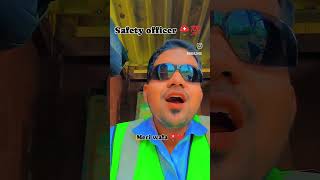 safety officer⛑️ safetyofficer safety hazardb viralvideo reels viralshorts viral viralreels [upl. by Aicillyhp]