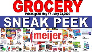 Meijer Preview Weekly Ad Meijer Weekly Ad May 172020 Meijer Grocery Ad One By One Telling [upl. by Hadley154]