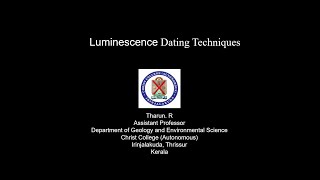 Luminescence dating [upl. by Egiarc]