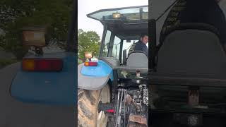 New Holland T7 with Open Pipe  Sound Engines [upl. by Marie-Ann]