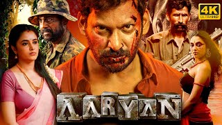 ARYAN Full Dhamakedaar Action Movie  New South Movie in Hindi Dubbed 2024  Vishal Priyanka Mohan [upl. by Alansen]