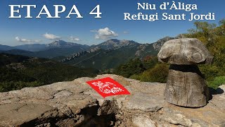 Etapa 4 Niu de lÀliga  Refugi Sant Jordi [upl. by Ashelman]