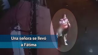 Captan momento en que se llevan a Fátima niña asesinada en Tláhuac [upl. by Beck]