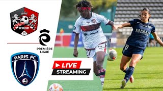 FC FLEURY VS PARIS FC FEMININE LIVE STREAMING FIRST HALF [upl. by Atte]