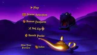 Aladdin DVD Menu Walkthrough [upl. by Siffre987]