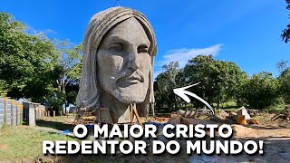 O MAIOR CRISTO REDENTOR DO MUNDO em Pilar Alagoas [upl. by Femmine518]