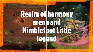 Realm of harmony arena and Nimblefoot Little legend redeemed TFT SET 5 [upl. by Neram337]